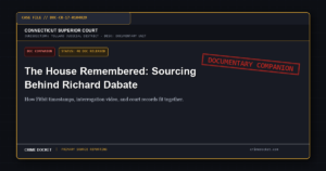 Official Dossier: The Record Behind Richard Dabate